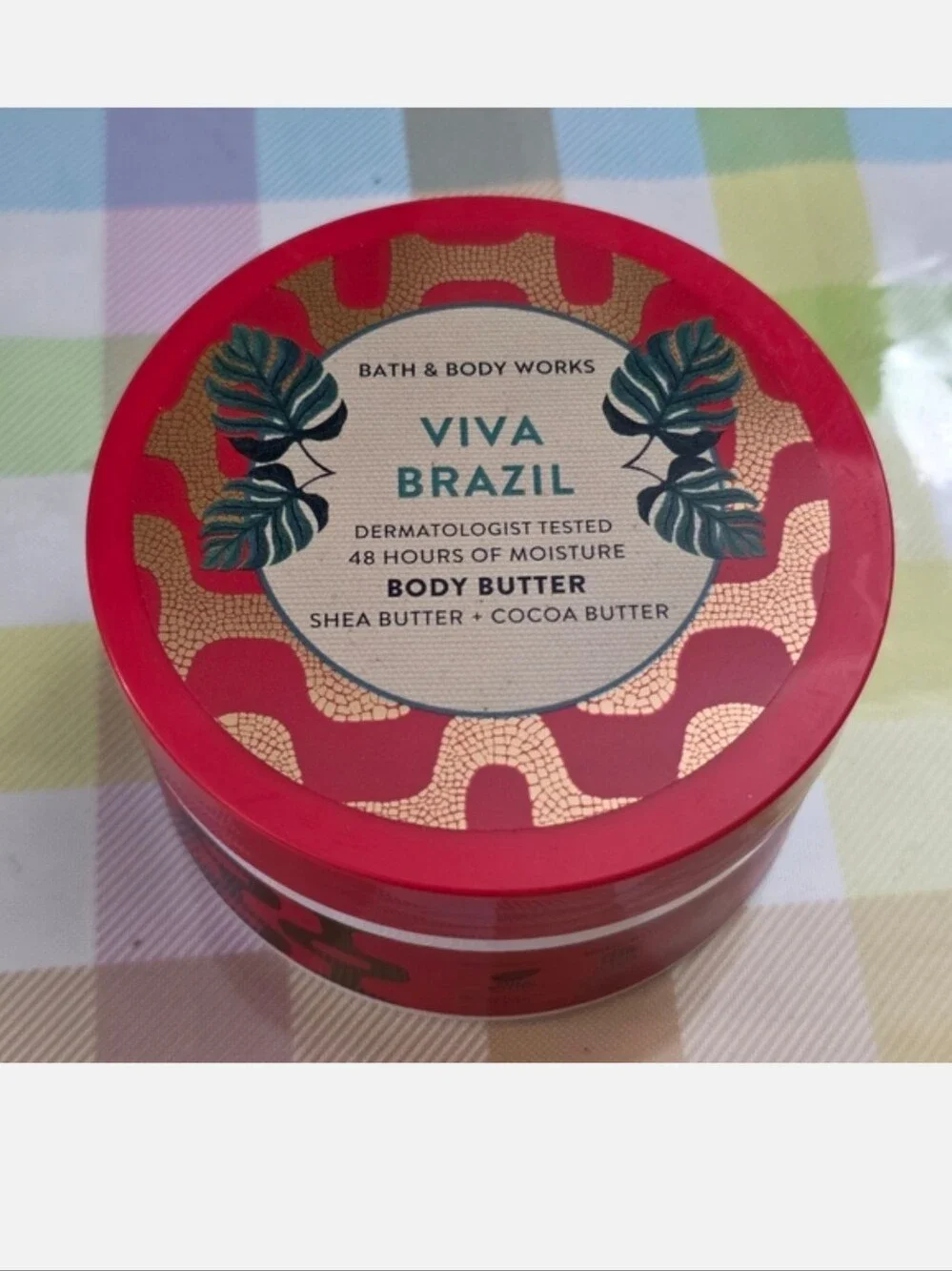 Bath Body Works Viva Brazil Tropical Summer Body Butter and Candle Set NEW RARE